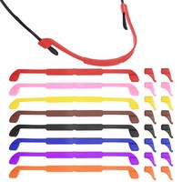 Brillenband 8 StüCk Silikon Sport Brillenband Sonnenbrillenhalter Mehrfarbig