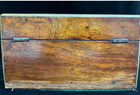Collectors Antique Victorian Mahogany Vanity/Dressing Box w/Sterling Sliver — photo 6