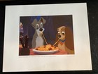  VINTAGE Walt Disney Lady And The Tramp Fine Art Lithographs 6 pre-owned