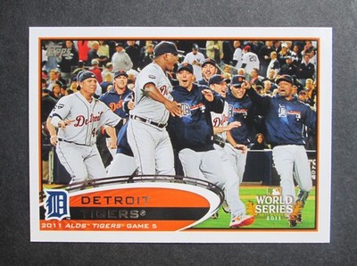 2012 topps Detroit Tigers Team Set + Update