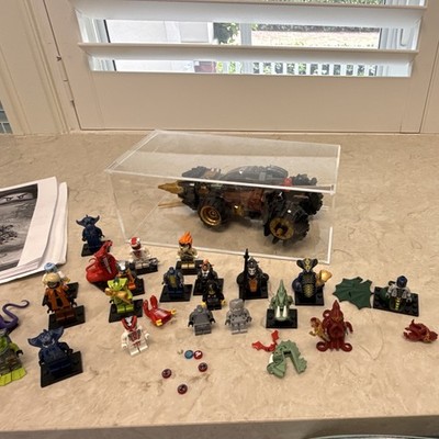 LEGO NINJAGO Legacy 70669 Cole's Earth Driller Complete Set 30 MiniFigs Weapons