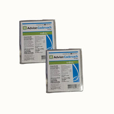 Advion Cockroach Gel Bait by Syngenta 2 Packs 8 Syringes 2.12 oz 60g Total