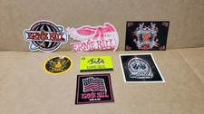 Lot Of 7 Ernie Ball Assorted Decal Stickers Balls Are Best Eagle Rare