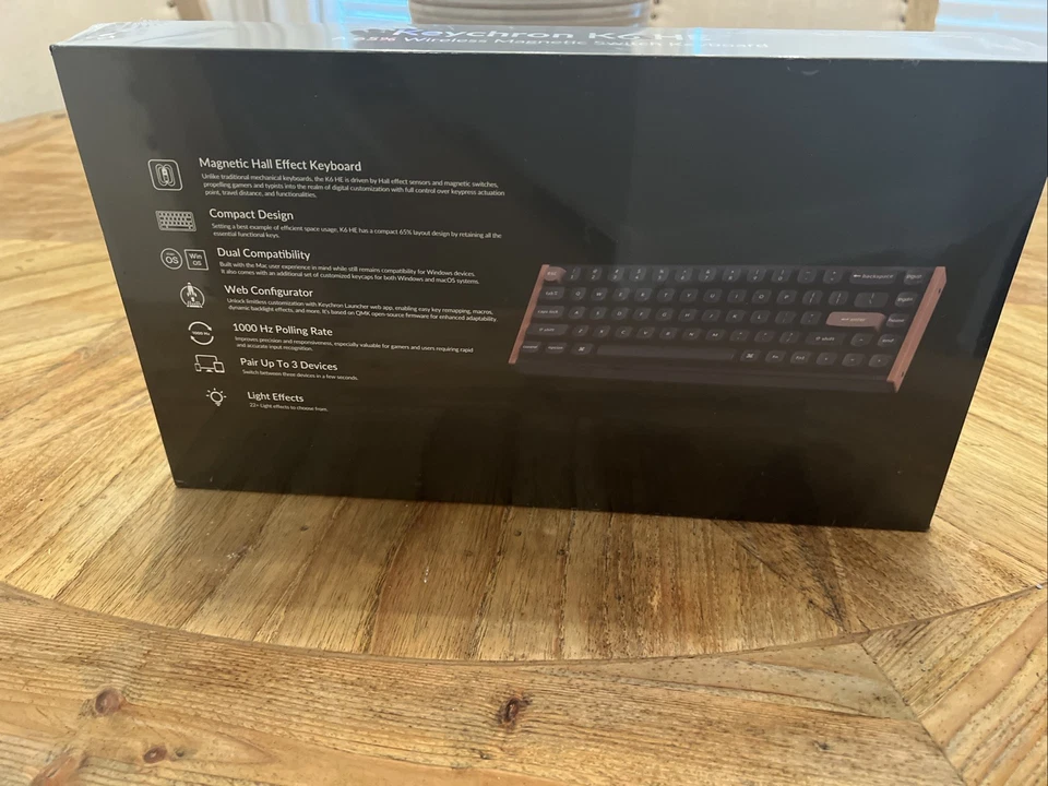 🔥 Keychron K6 HE Wireless Mechanical Keyboard – Hall Effect Magnetic Switches - Image 2 of 2