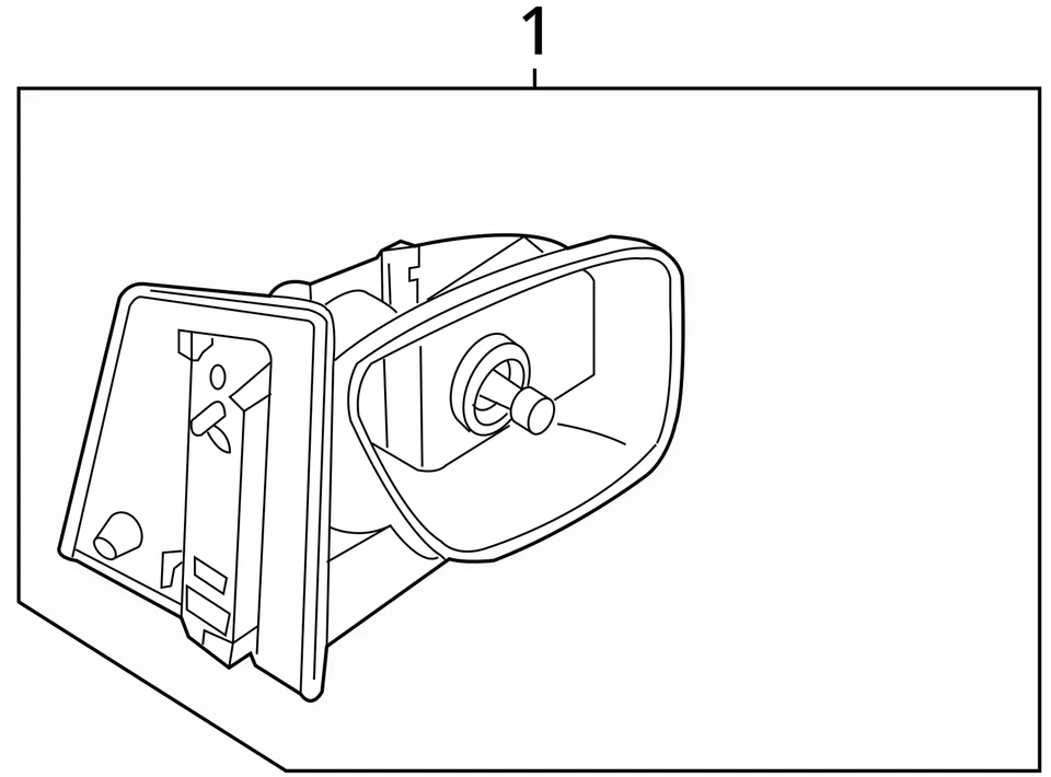 Espejo retrovisor eléctrico azul oscuro Mazda Cx-9 2013-2015 conductor vista lateral izquierdo RJ9K4 Foto 4 de 4