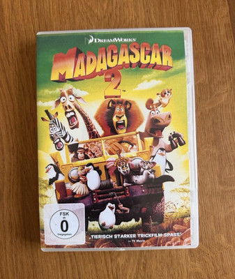 DreamWorks Madagascar 2   DVD, Animation, FSK 0, Franchise Madagascar, Großhülle