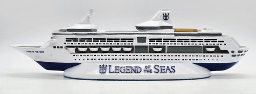 Royal Caribbean LEGEND OF THE SEAS Cruise Ship Model Nautical Decor Figure