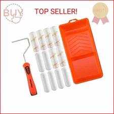 ValueMax Paint Roller Kit, 14-Piece 4 Inch Paint Roller Kit with High-Density Fo