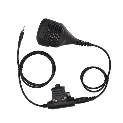 7,1 mm Mikrofon naramienny Ręczny pilot radiowy Głośnik Mikrofon z U94 PTT do 3,5 mm M FY - Zdjęcie 22 z 23