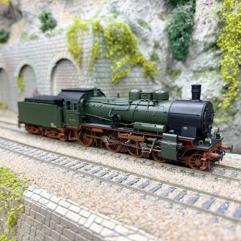 Locomotive à vapeur BR 38 3713, DRG, Ep. II, digital son - ROCO 71396 - HO 1/87