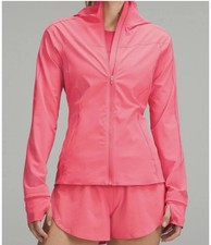 NWT Lululemon Mist Over Windbreaker GLAZE PINK size 6. SOLD OUT