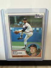 Topps 1983 Bert Blyleven Cleveland Indians Baseball Card #280