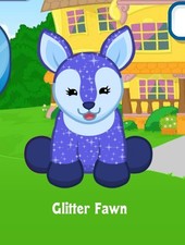 Webkinz Classic Glitter Fawn Virtual PET Adoption Code Only Messaged