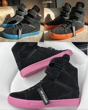 Supra Tk Society High Top Shoes Fashion Sneakers Suede US size