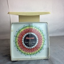 Vintage Microwave Oven Kitchen Scale Hanson Made In USA Retro 70s 80s