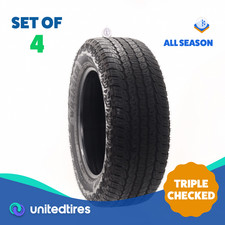 Set Of 4 Used 27560r20 Goodyear Wrangler Territory At 115s - 7-7.532 Set Of 4 Used 27560r20 Goodyear Wrangler Territory At 115s - 7-7.532