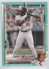 2021 Bowman Draft Aqua 16/199 Donta' Williams #BD-90 z6b