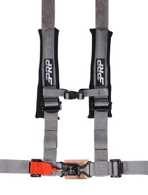 PRP SEATS - 4.2 Harness w/ Latch Link Lap Belt Silver | SB4.2LL-S