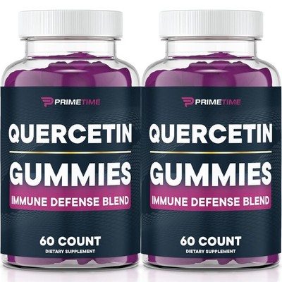 Primetime Sports Quercetin + Zinc + Vitamin C 1000mg Gummies Supplements with...