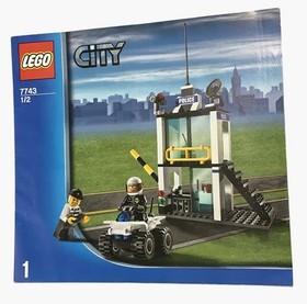 Lego City #7743 #744 #741 #7239 #4432 #7285 #7239 Instructional Manual Only