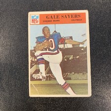 1966 Philadelphia Gum - Gale Sayers #38 Rookie RC Chicago Bears HOF Vintage 🏈