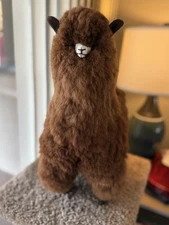 Alpaca Fur Big Llama Soft 18”by13”  Brow