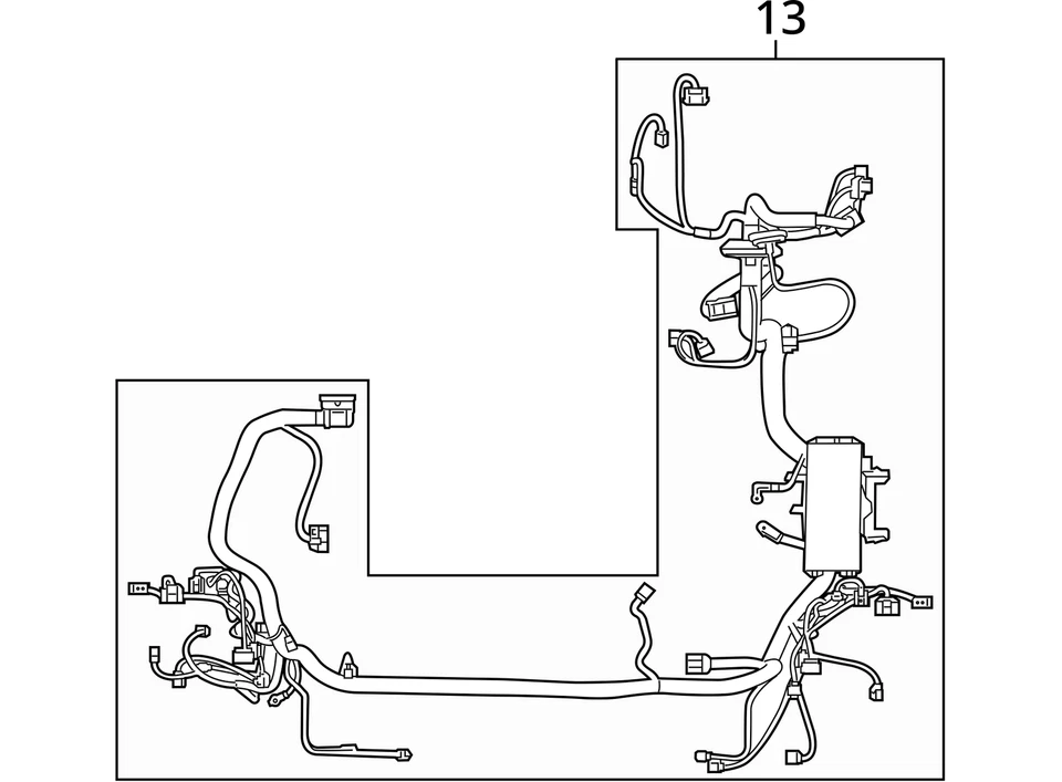Ford Edge 2011-2011 caja de fusibles caja de fusibles módulo de relé ULUYQ Foto 4 de 4