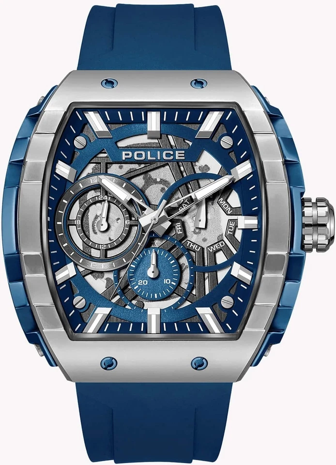 Police Flash PEWGQ0063002 Herrenarmbanduhr - Bild 1 von 3