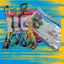 Puppy Whelping ID Collar Nylon Adjustable Breakaway LOT 22 unused collars 