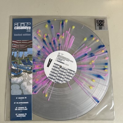 AIR Casanova 70   limited 12'' EP Clear w/ Blue, Red & Yellow Splatter Vinyl