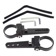 Light Bar Mounts LED Light Roll Cage Holder 2 Pieces Aluminum Mounting