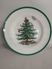 Spode Christmas Tree  set of 8 x 10.5" dinner plates -----7001-----