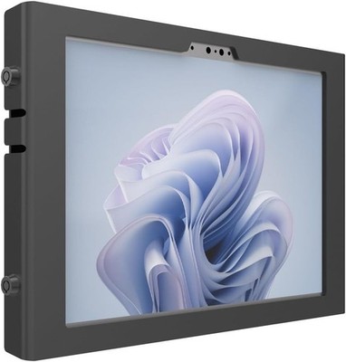 MS Surface Pro 8 11 Apex Enclosure Wall Mount Heavy Duty Secure Black - No Keys