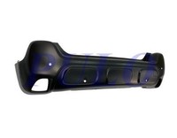 StoßStange Hinten FÜR Citroen C3 Aircross 2017-2021 Lackierbar MIT PDC