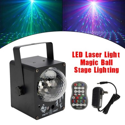 LED Laser Light RGB Lights 60 Patterns Magic Ball Stage Lighting DJ Disco Party