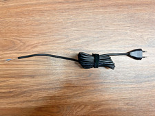 Euro-Netzkabel 2m, 2-polig, Europa Anschlusskabel mit Stecker