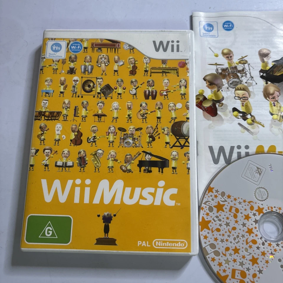 Wii Music For Nintendo Wii (PAL) (G) (2008) - Image 2 of 4
