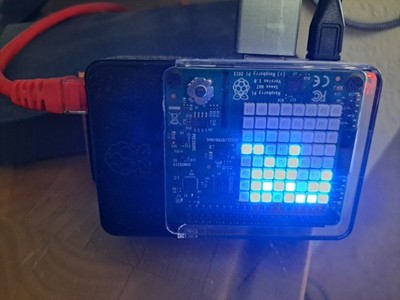 Raspberry Pi 3 Model B Kit   Sense HAT LED Matrix   128GB SD   Clear Case   Test