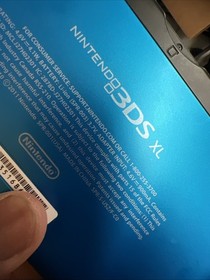 Nintendo 3DS XL Blue Black Handheld System