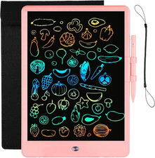 LCD Writing Tablet for Kids Doodle Board with Bag, Electronic Digital Colorful S