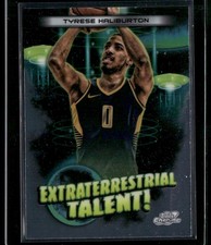 2023-24 Topps Chrome Cosmic Tyrese Haliburton #ET-9 Extraterrestrial Talent