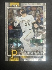 2026 Topps Series 1 Cam Devanney Diamanté Foil RC #268 Pirates