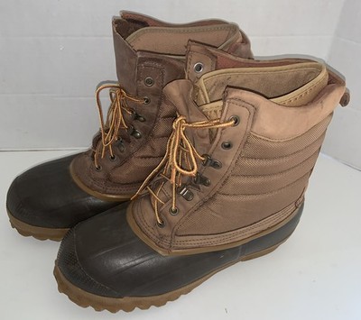 Red Ball Boundary Boots Men's 9 Beige Duck Removable Liner Gorpcore Outdoors