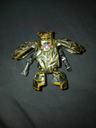 Vintage GoBots Rock Lords Nuggit Tonka Bandai Transforming Robot Golden Nugget