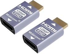 2pcs Hdmi Edid Emulator Passthrough 3rd Generrtion Aluminum fit Headlesskeep The
