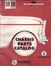 1959-1960 Studebaker All Models Parts Book