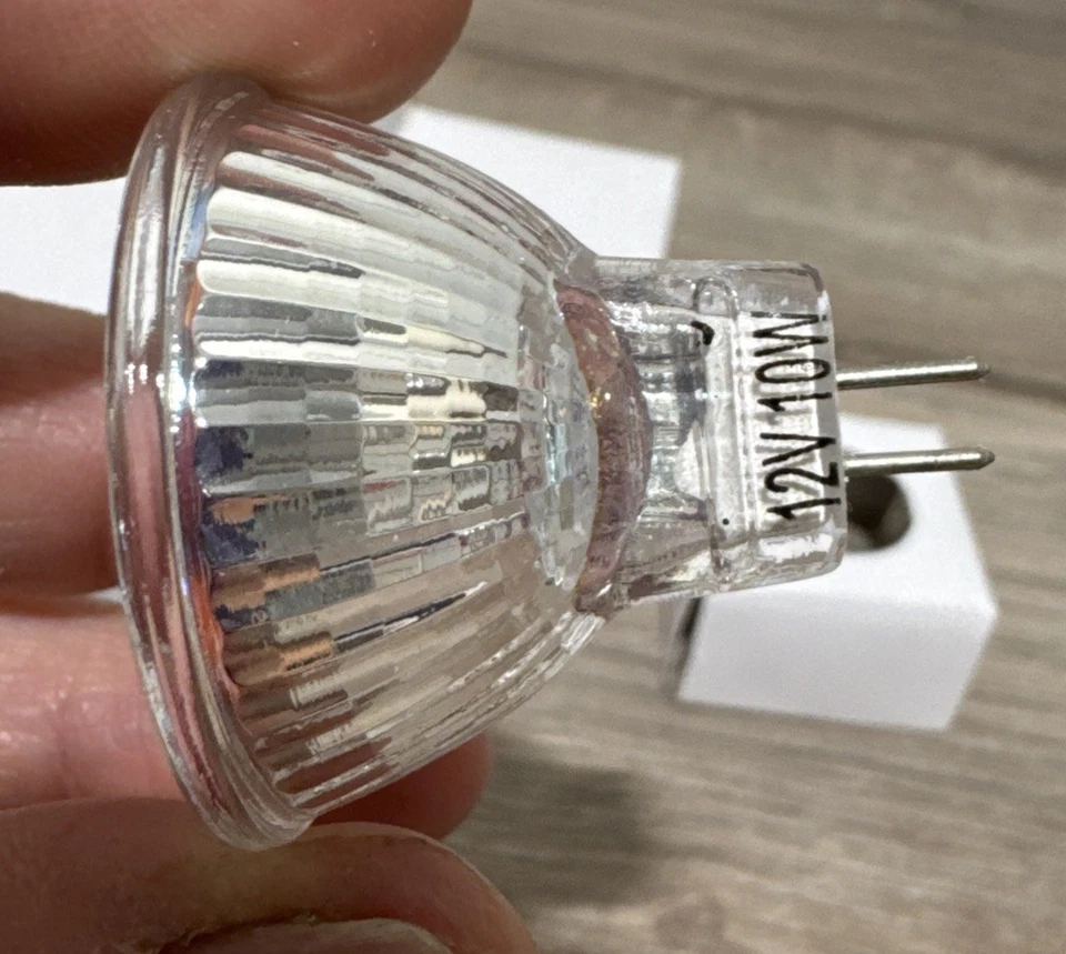 2 Pack 10 Watt MR11 12 Volt Precision Reflector Fiber Optic Bulb 10W 12V - Image 2 of 4