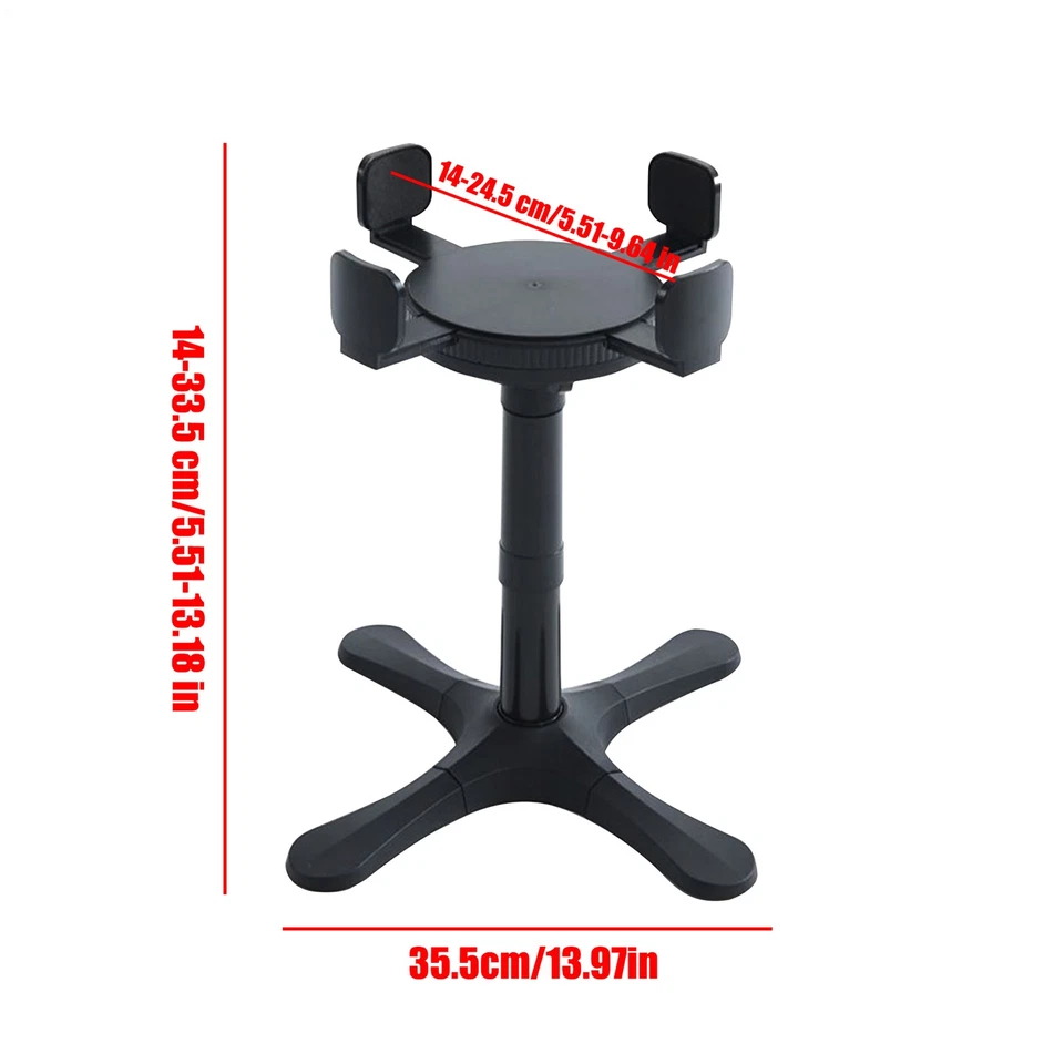 Hundenapfständer, verstellbar, einzelner Futternapfständer für Hunde, hochkla - Bild 3 von 4