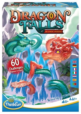 ThinkFun Dragon Falls Logic Brain Challenge Games and STEM Toys for Kids Age 8 Y