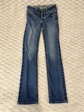 Ariat R.E.A.L. Mid Rise Straight Leg Jeans 25L - Western Rodeo Denim
